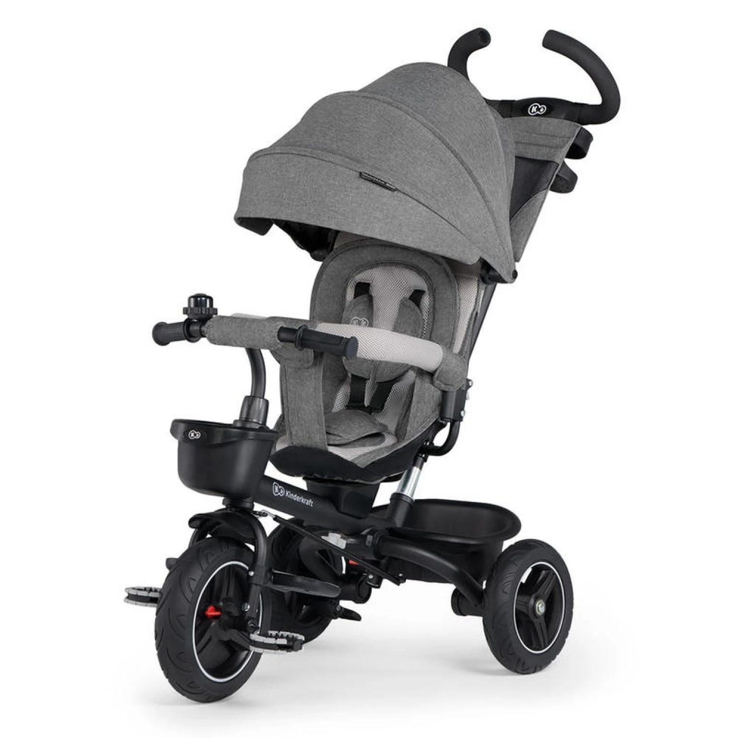 Kinderkraft Tricycle Spinstep 5 En 1 - Platinium Grey 1 Kinderkraft Tricycle Spinstep 5 En 1 - Platinium Grey