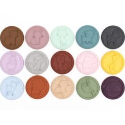 Kit De 15 Tampons Animaux -Lilliputiens Soldes kit de 15 tampons de couleurs differentes we might be tiny OC