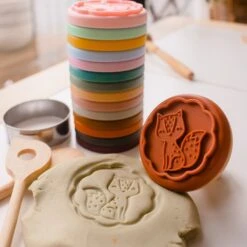 Kit De 15 Tampons Animaux -Lilliputiens Soldes kit de 15 tampons de couleurs differentes we might be tiny OK