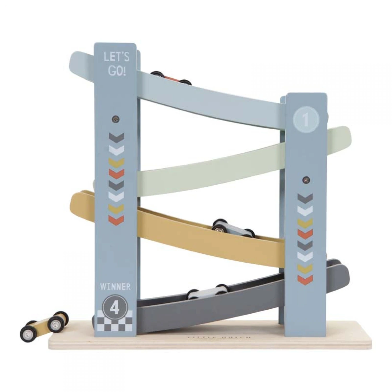 Little Dutch Circuit En Bois Blue Cars 1 Little Dutch Circuit En Bois Blue Cars