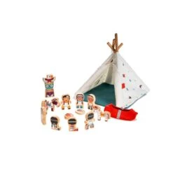 Lilliputiens Tipi Et Les Indiens -Lilliputiens Soldes le tipi et les indiens lilliputiens OD