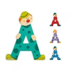 Janod Lettre De L'alphabet Clown A
