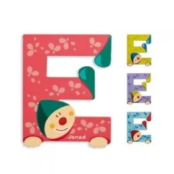 Janod Lettre De L'alphabet Clown E