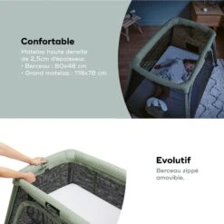 BabyMoov Lit Parapluie Moov And Comfy -Lilliputiens Soldes lit parapluie moov comfy babymoov OF