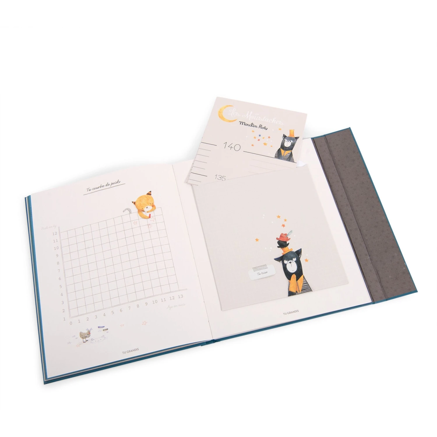 Moulin Roty Livre De Naissance Les Moustaches 6 Moulin Roty Livre De Naissance Les Moustaches – Image 6