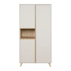 Armoire 3 Portes 1 Niche Loft - Argile