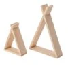 Lot De 2 étagères Tipi Brut