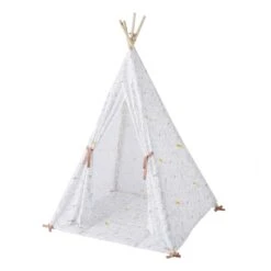 Tipi Avec Tapis De Jeu Beige