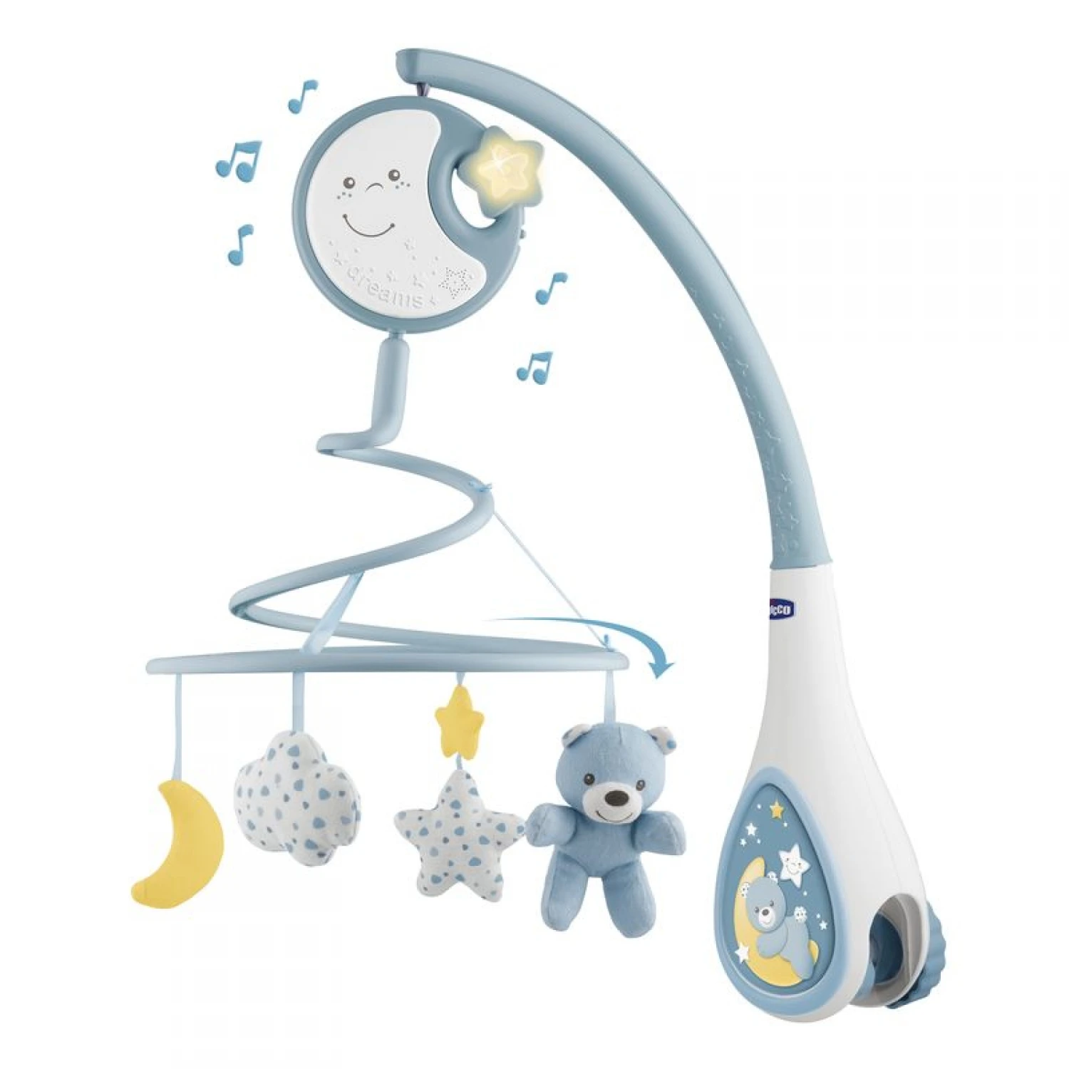 CHICCO Mobile Musical Next2Dreams Bleu First Dreams 1 CHICCO Mobile Musical Next2Dreams Bleu First Dreams