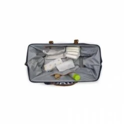 Childhome Sac à Langer Mommy Bag Black Gold -Lilliputiens Soldes mommy bag large black gold child wheels OC