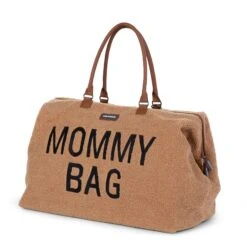Childhome Sac à Langer Mommy Bag Teddy Beige -Lilliputiens Soldes mommy bag large teddy beige childhome OD