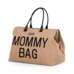 Childhome Sac à Langer Mommy Bag Raffia -Lilliputiens Soldes mommy bag raffia childhome OE