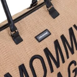 Childhome Sac à Langer Mommy Bag Raffia -Lilliputiens Soldes mommy bag raffia childhome OF