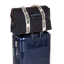 Childhome Sac à Langer Mommy Bag Signature Canvas Noir 15 Childhome Sac à Langer Mommy Bag Signature Canvas Noir -Lilliputiens Soldes mommy bag signature canvas noir childhome OH