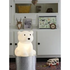 Mr. Maria Lampe à LED Ours Polaire Nanuk 8 Mr. Maria Lampe à LED Ours Polaire Nanuk -Lilliputiens Soldes nanuk lampe mr maria 233270 OC