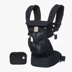 Ergobaby Porte-bébé Omni 360 Cool Air Mesh - Noir Onyx