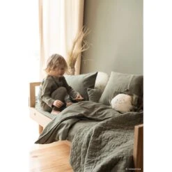 Coussin Chou-fleur Organic Garden -Lilliputiens Soldes organic cauliflower cushion 28x28 nobodinoz OC