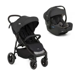 Joie Pack Duo Poussette Litetrax S Shale + Siège Auto I-gemm 3 Shale