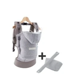 Pack évolution Porte Bébé Hoodiecarrier Gris Athlétique