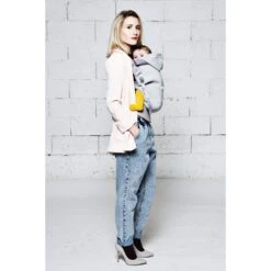 Pack évolution Porte Bébé Hoodiecarrier Gris Athlétique -Lilliputiens Soldes pack evolution hoodiecarrier gris athletique love radius OH