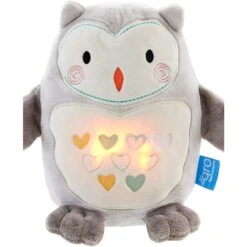 Tommee Tippee Peluche D'aide Au Sommeil Rechargeable Grofriend - Ollie La Chouette -Lilliputiens Soldes peluche aide au sommeil grofriend rechargeable ollie la chouette gro OD