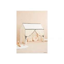 Coussin Lune Pierrot Natural -Lilliputiens Soldes pierrot moon cushion 36x32 natural nobodinoz OD