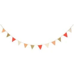 Meri-Meri Guirlande Fanions Roses Tricotés