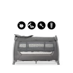 HAUCK Lit Parapluie 3 En 1 Sleep N Play Relax Center Mélange Charbon 10 HAUCK Lit Parapluie 3 En 1 Sleep N Play Relax Center Mélange Charbon -Lilliputiens Soldes play n relax center melange charcoal hauck OC