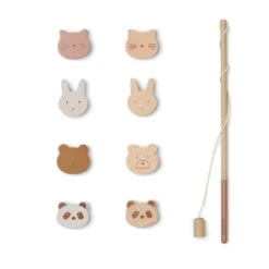 Liewood Jeu De PĂŞche En Bois Classic Rose Multi Mix