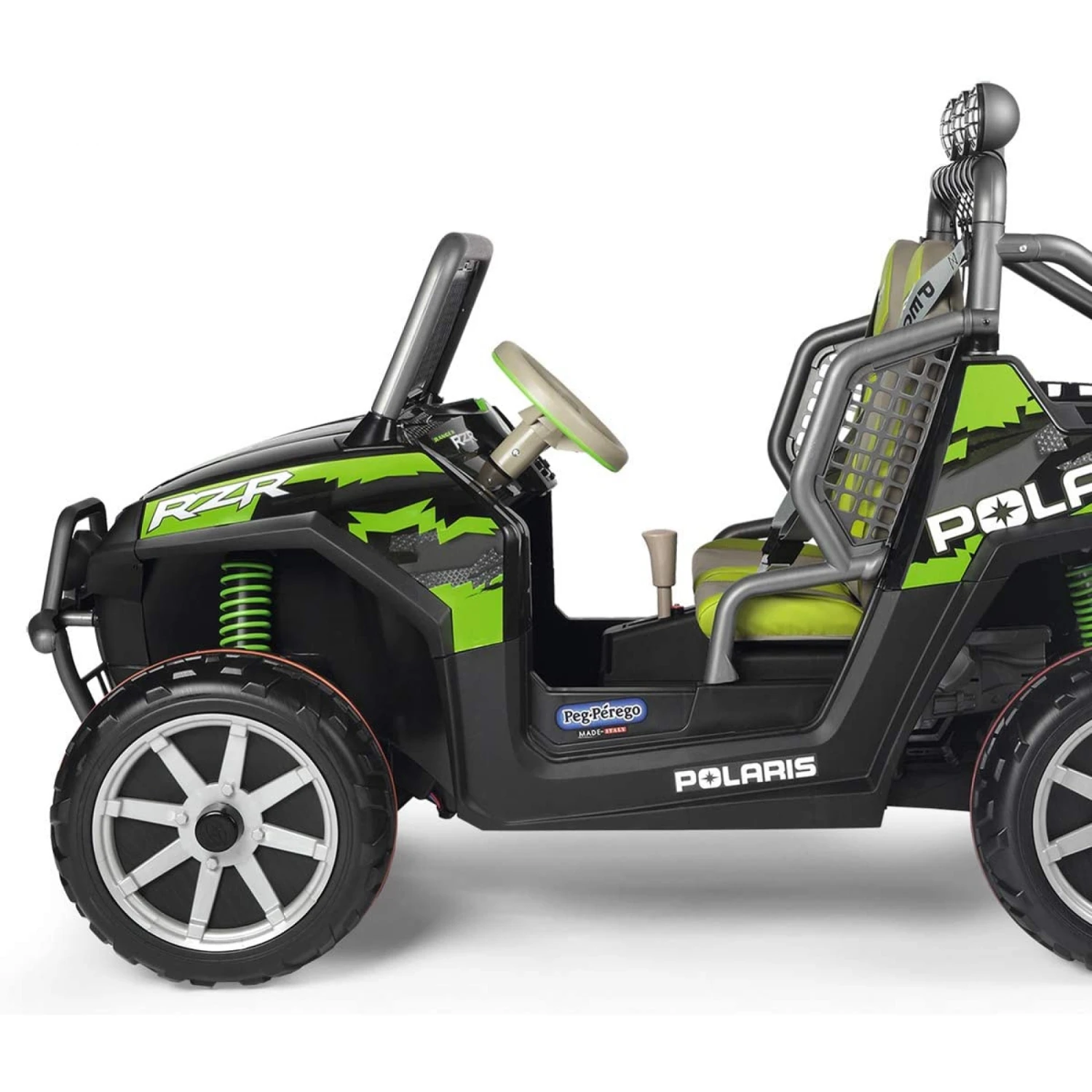PEG PEREGO Voiture 4x4 Électrique Polaris Ranger RZR Green Shadow 24V 2 PEG PEREGO Voiture 4x4 Électrique Polaris Ranger RZR Green Shadow 24V – Image 2