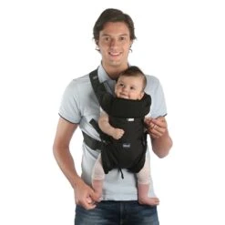 CHICCO Porte Bébé Ventral EasyFit Black Night -Lilliputiens Soldes porte bebe easy fit black night chicco OE