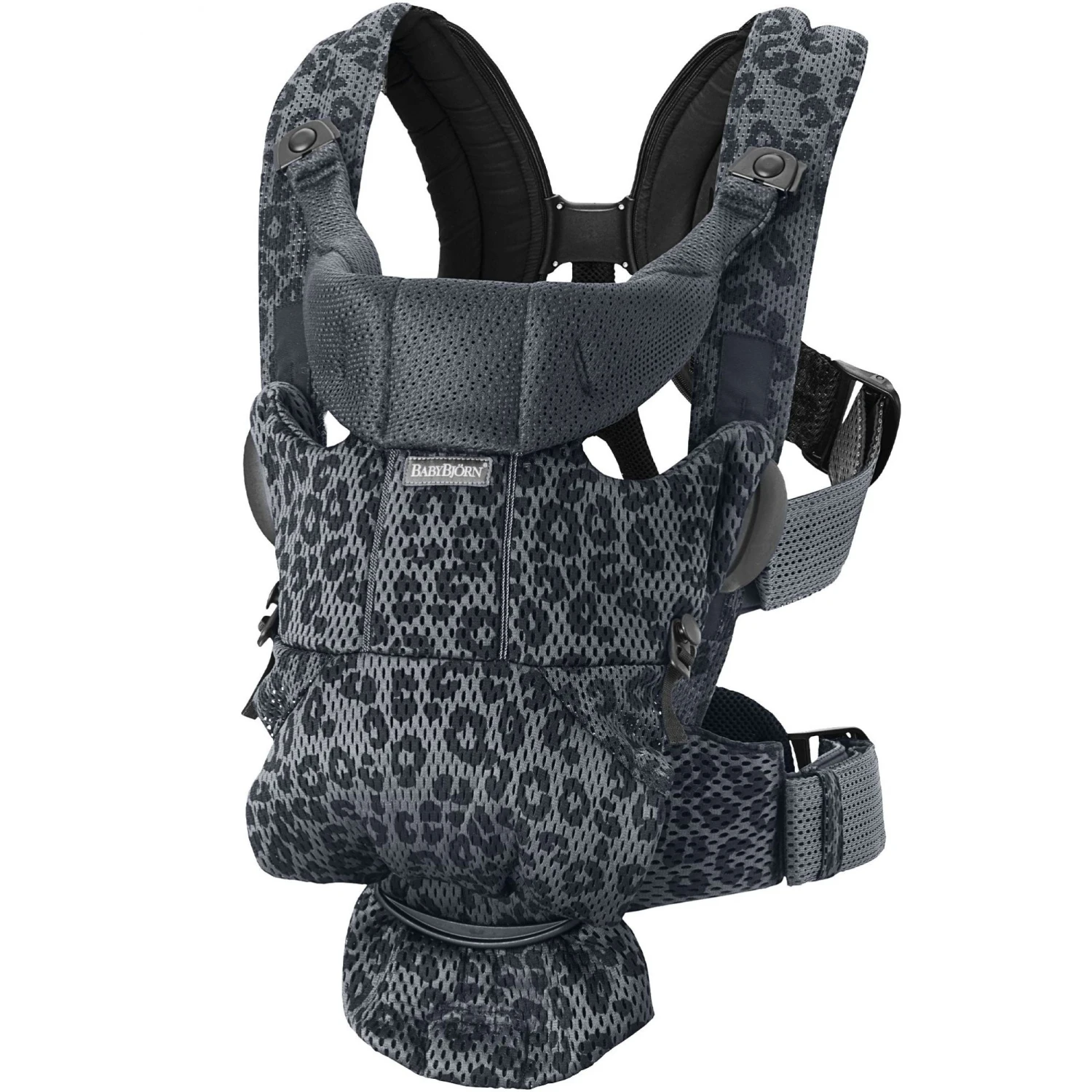 BabyBjörn Porte Bébé Move Mesh 3D Anthracite Léopard 1 BabyBjörn Porte Bébé Move Mesh 3D Anthracite Léopard