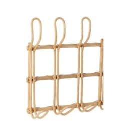 Porte-manteau Ellen 6 Crochets Rotin Naturel -Lilliputiens Soldes porte mant ellen 6 cro rot nat 55x29x1cm jolipa OB