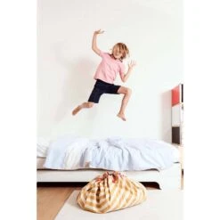 Play&Go Grand Sac à Jouets / Tapis De Jeu 2 En 1 Stripes Mustard -Lilliputiens Soldes prints stripes mustard size140cm play go OI