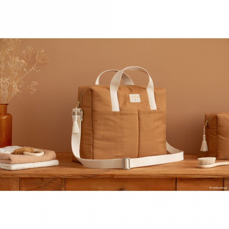 Lilliputiens Soldes -Lilliputiens Soldes sac a langer impermeable gala 35x27x14 caramel nobodinoz OF 768x768 1