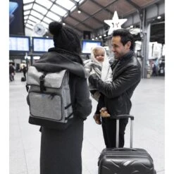 BabyMoov Sac à Dos à Langer Le Sancy Smokey -Lilliputiens Soldes sac a langer le sancy smokey babymoov OH