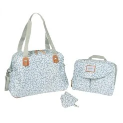 Beaba Sac à Langer Genève II Cherry Blossom -Lilliputiens Soldes sac geneve cherry blossom beaba OI