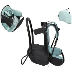 Thule Porte-bébé Sapling - Black -Lilliputiens Soldes sapling child carrier black thule OG