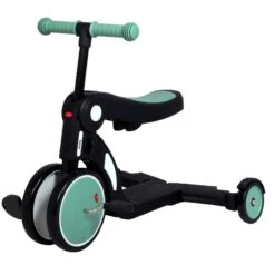 Scootizz,draisienne évolutive 5 En 1 Avec Barre De Poussée Adulte Verte -Lilliputiens Soldes scootizzdraisienne evolutive 5 en 1 avec barre de poussee adulte looping 309191 OC
