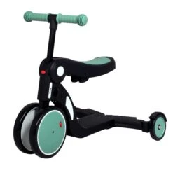 Scootizz,draisienne évolutive 5 En 1 Avec Barre De Poussée Adulte Verte -Lilliputiens Soldes scootizzdraisienne evolutive 5 en 1 avec barre de poussee adulte looping 309191 OD