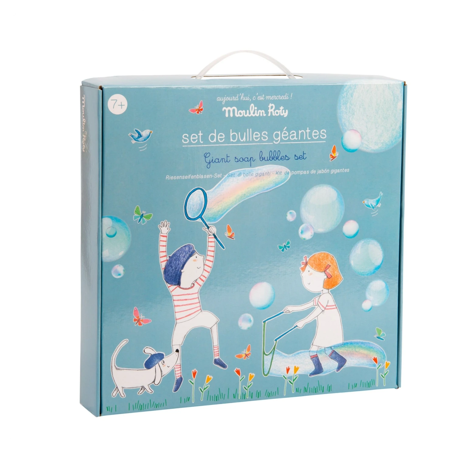 Moulin Roty Set De Bulles Géantes Aujourd'hui C'est Mercredi 3 Moulin Roty Set De Bulles Géantes Aujourd'hui C'est Mercredi – Image 3