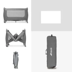 HAUCK Lit Parapluie Sleep N Play Go Plus Gris -Lilliputiens Soldes sleep n play go plus grey hauck OH