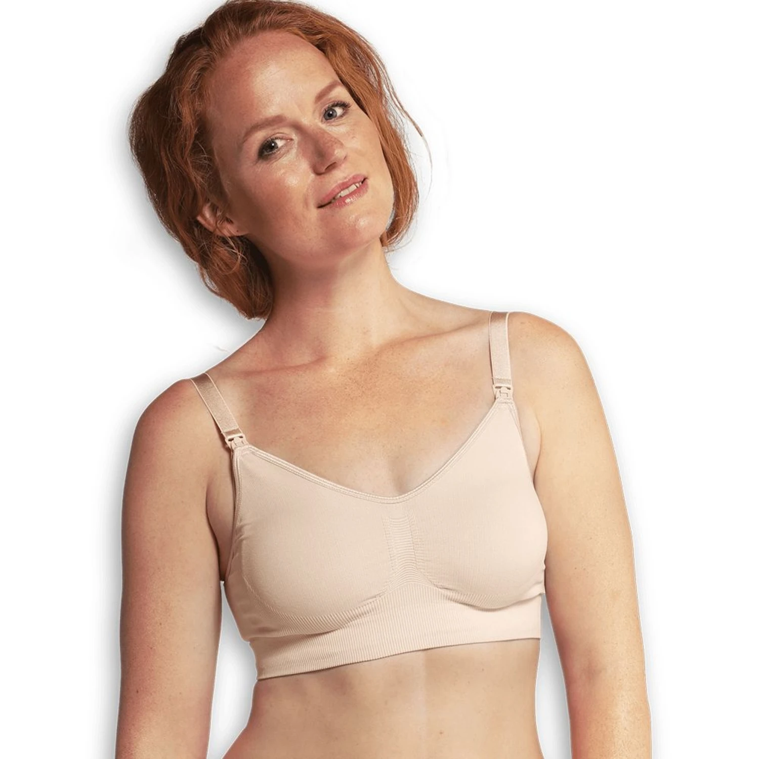 Carriwell Soutien Gorge Allaitement Sans Armature Beige Taille L 5 Carriwell Soutien Gorge Allaitement Sans Armature Beige Taille L – Image 5