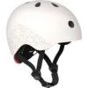 Scoot & Ride Casque Pour Enfant Taille XS Beige Réfléchissant