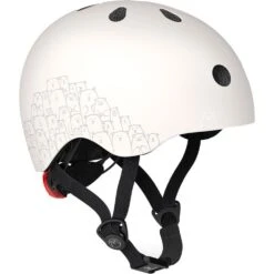 Scoot & Ride Casque Pour Enfant Taille XS Beige Réfléchissant
