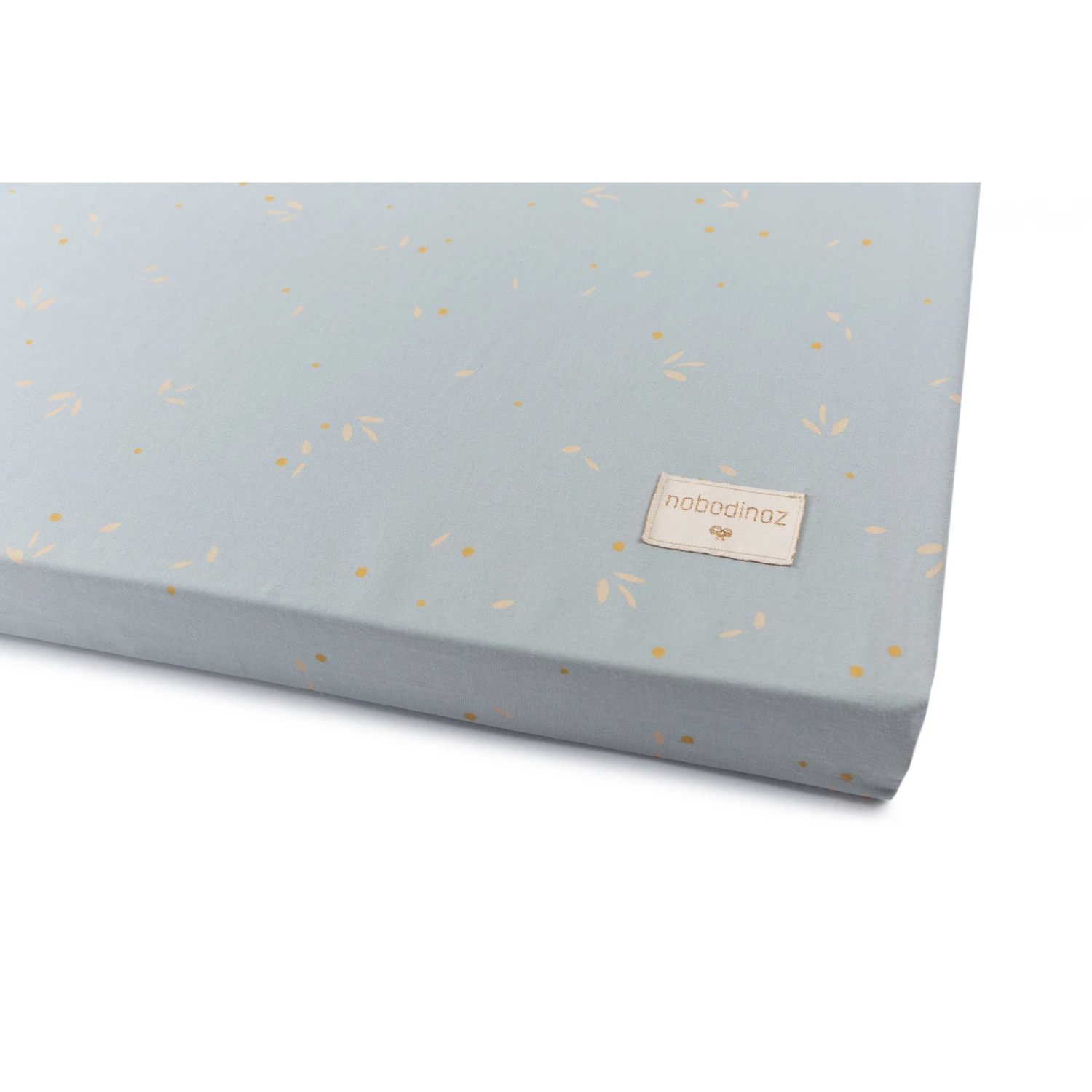 Matelas De Sol Coton Bio St Barth Willow Soft Blue 4 Matelas De Sol Coton Bio St Barth Willow Soft Blue – Image 4