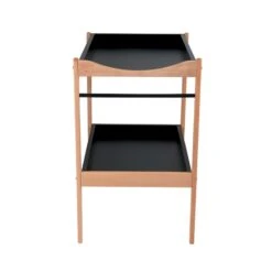 Table à Langer Avec 2 Plateaux Margot Hybride Noir -Lilliputiens Soldes table a langer margot 2 plateaux et repose serviette combelle 313012 OC