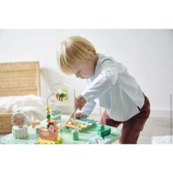 Janod Table D'activités Jolie Prairie -Lilliputiens Soldes table dactivites jolie prairie janod OF