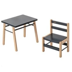 Petite Table Enfant Gabriel Anthracite 21 Petite Table Enfant Gabriel Anthracite -Lilliputiens Soldes table enfant combelle OG
