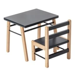 Petite Table Enfant Gabriel Anthracite 22 Petite Table Enfant Gabriel Anthracite -Lilliputiens Soldes table enfant combelle OH